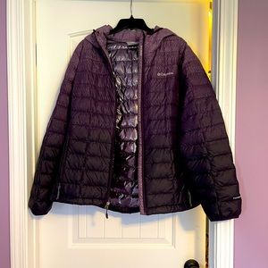 Columbia women’s turbodown jacket XL